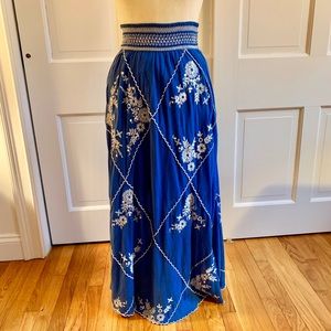Anthropologie Ping Maxi Skirt